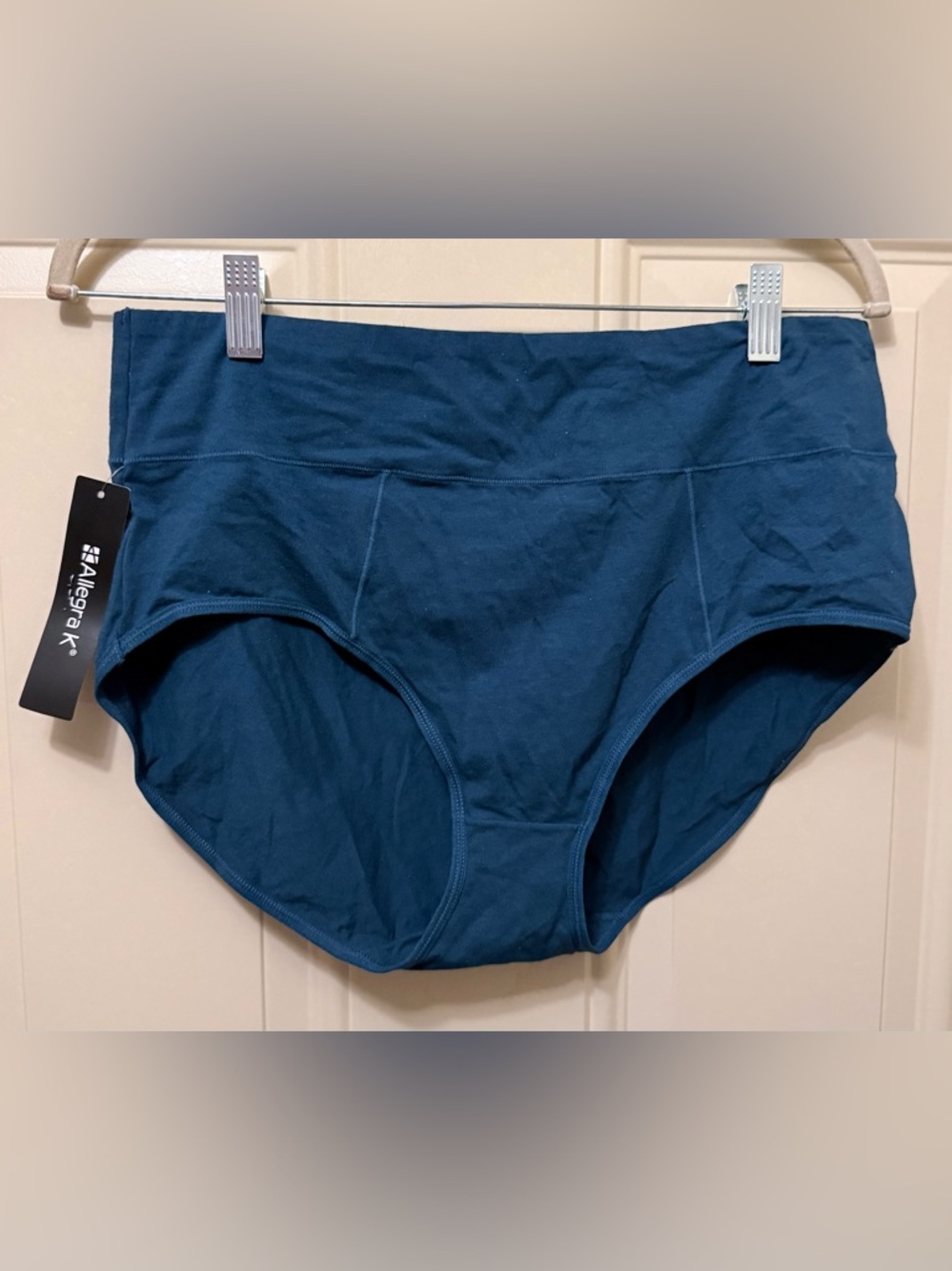 Allegra K Panties in Dark Blue Size XXL Briefs